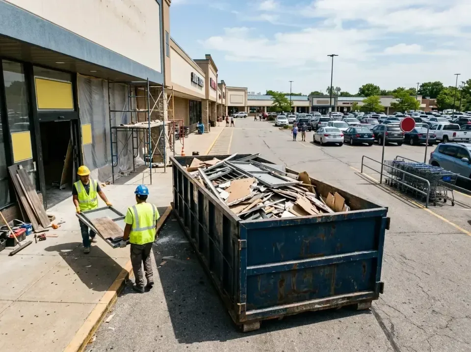 retail-store-renovation-debris-003 — frequently asked questions, Roll-off Dumpster Rentals in Muncie, IN